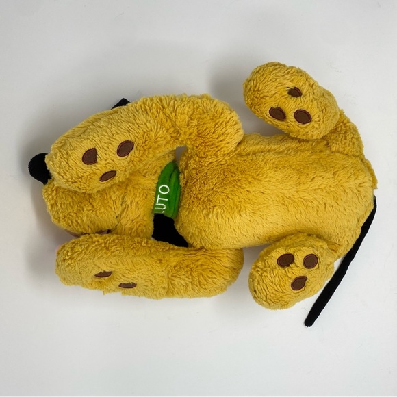 Disney Store Pluto Plush Medium 16" Laying Down Stuffed Animal Dog Soft Cuddly - Picture 7 of 9